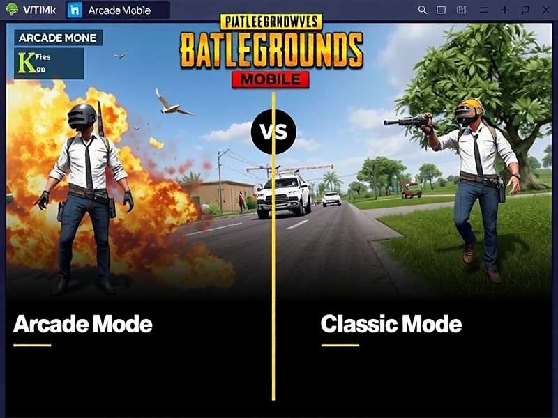 Arcade Mode vs Classic Mode - Time and Intensity Difference Comparison of PUBG Mobile Arcade Mode and Classic Mode